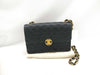 CHANEL Lambskin Jersey Matelasse Shoulder Bag