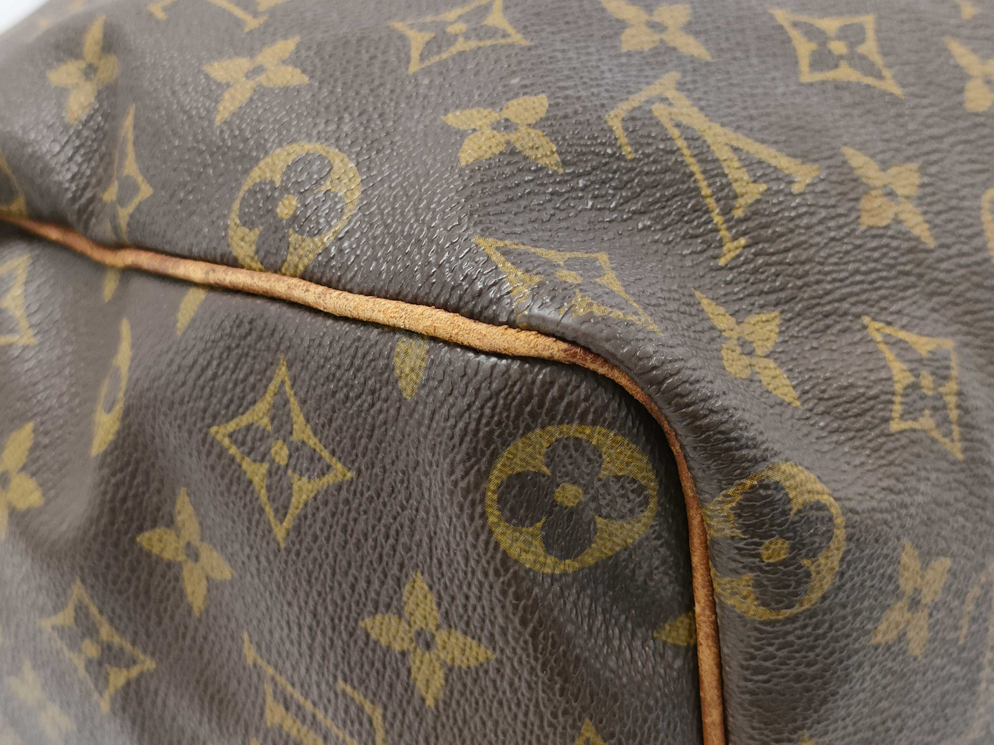 LOUIS VUITTON Monogram M41106 Speedy 40 Handbag with Broken Handle