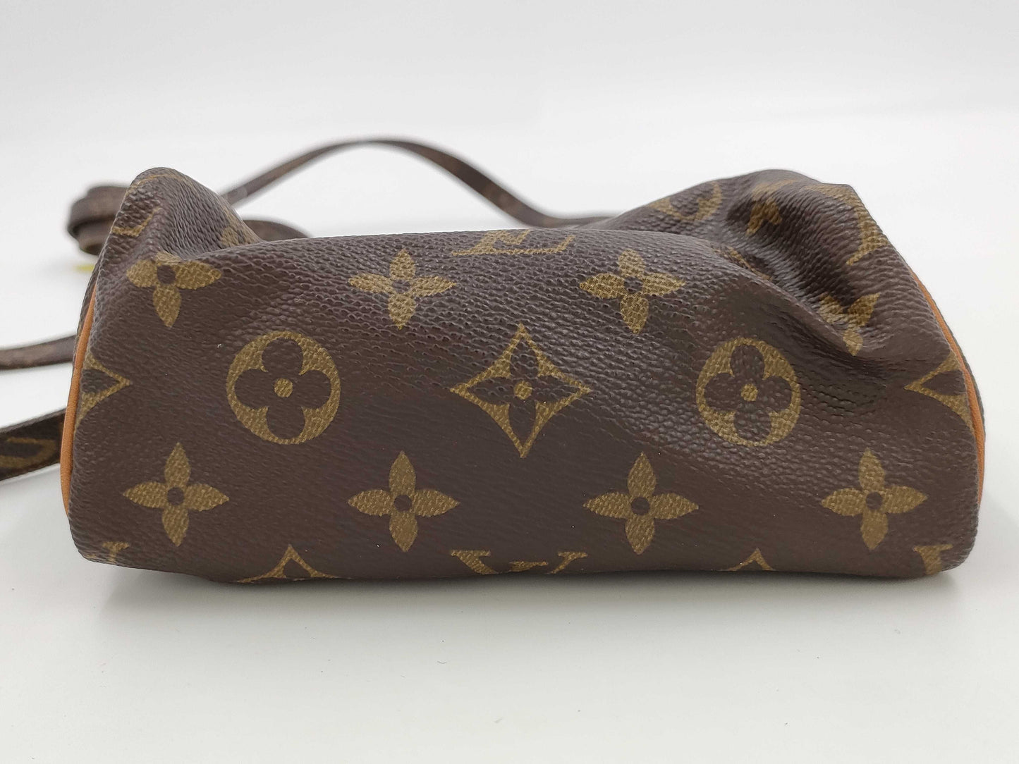LOUIS VUITTON Monogram M41534 Mini Speedy Shoulder Bag with Strap