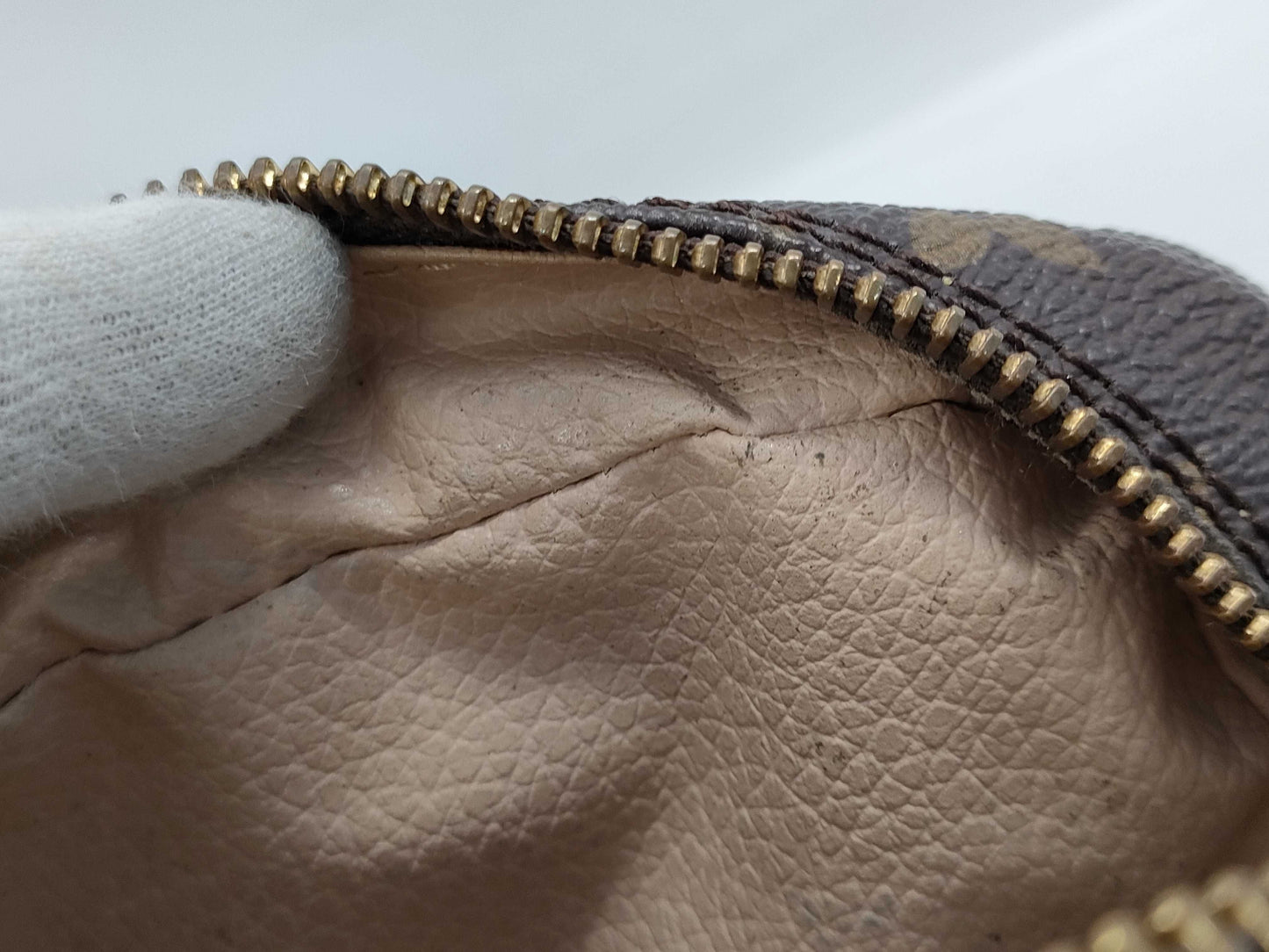 LOUIS VUITTON Monogram M47524 True Toilet Pouch