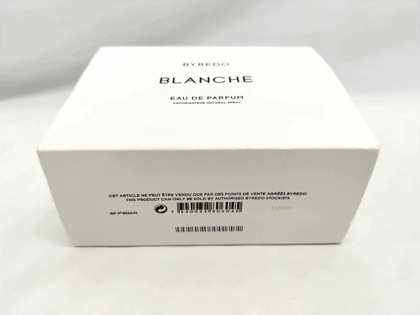 BYREDO BLANCHE 50ml, 90% remaining Other accessories
