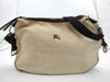 BURBERRY Blue Label Canvas Leather Shoulder Bag