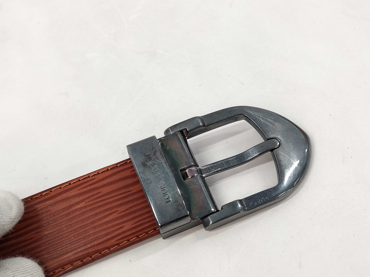 LOUIS VUITTON Epi Santur Belt