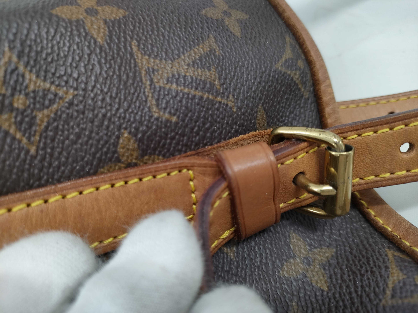 LOUIS VUITTON Monogram Bucket Tote Bag
