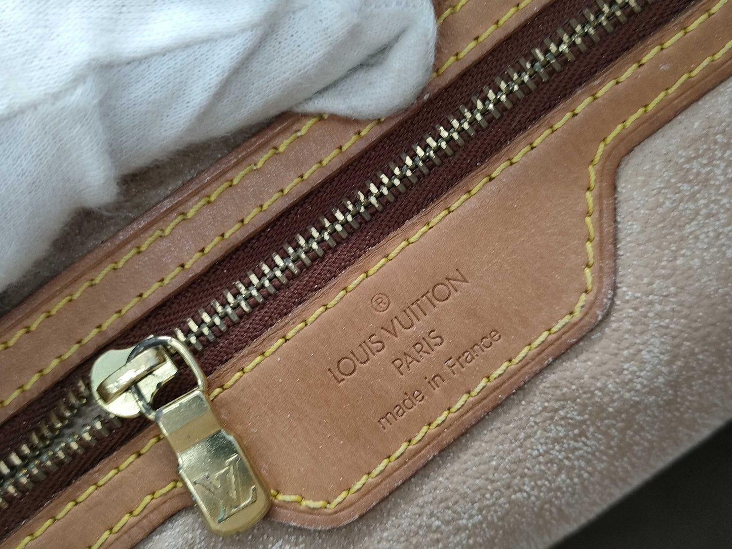 LOUIS VUITTON Monogram Bucket Tote Bag