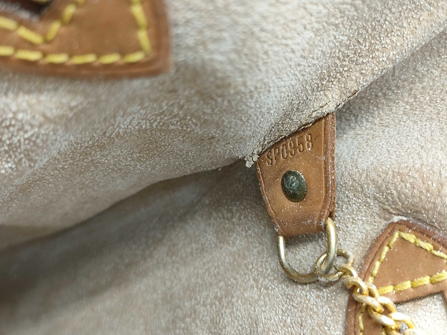 LOUIS VUITTON Monogram Bucket Tote Bag