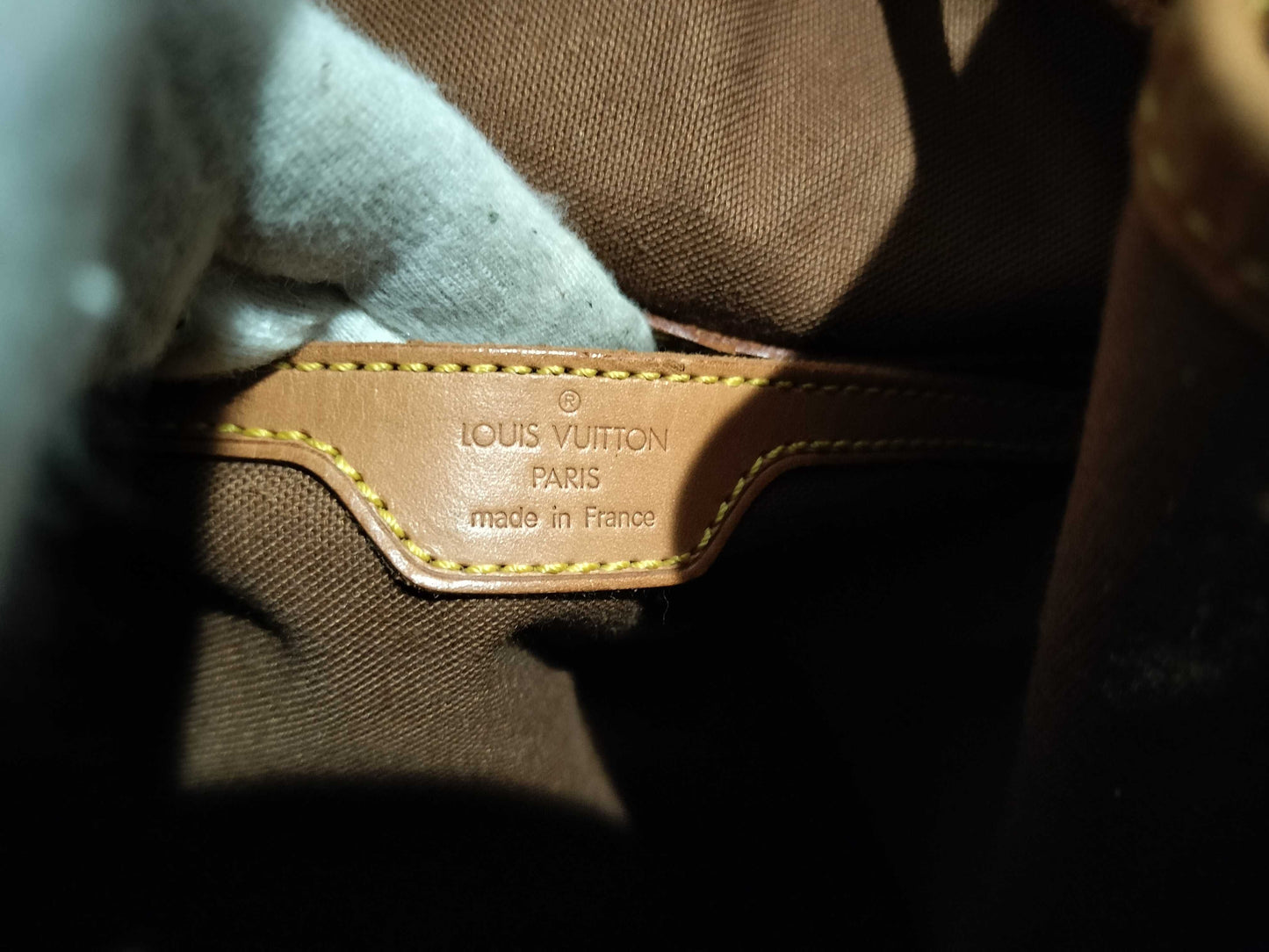 LOUIS VUITTON RFID Unverifiable, Serial Unverifiable, Monogram Montsouris GM Backpack