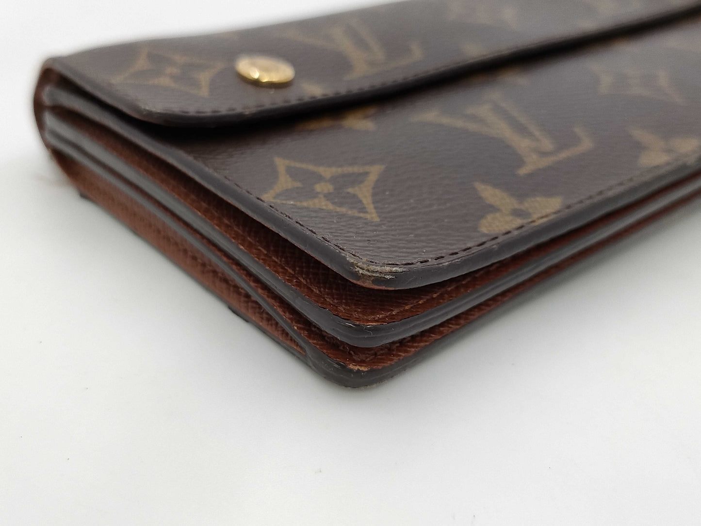 LOUIS VUITTON TH0035 Monogram Portefeuille Accordion Shoulder Bag