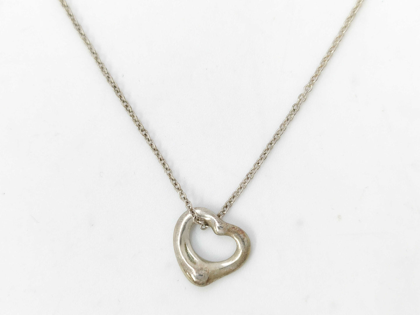 Tiffany & Co. Open Heart 925 Necklace