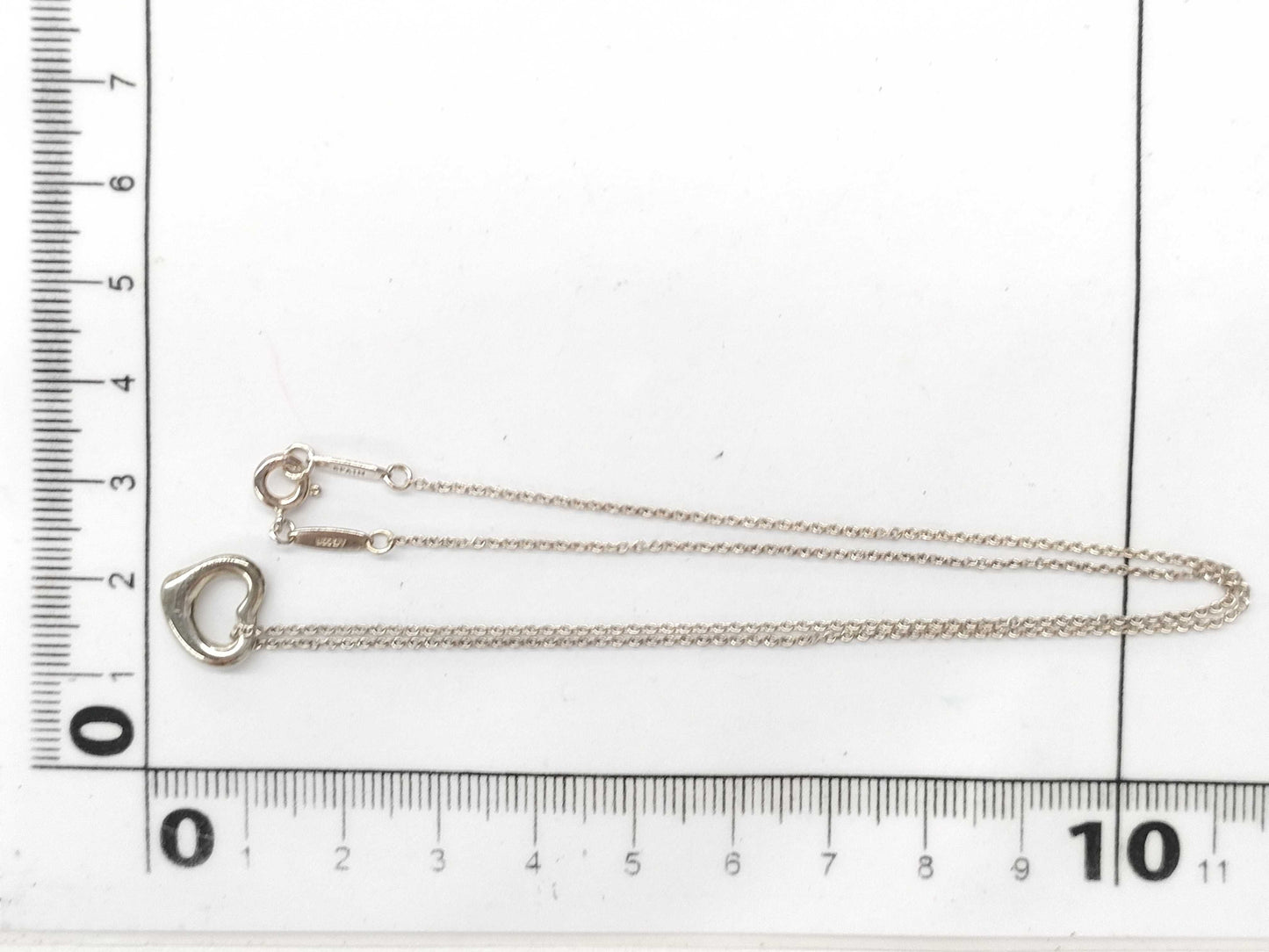 Tiffany & Co. Open Heart 925 Necklace