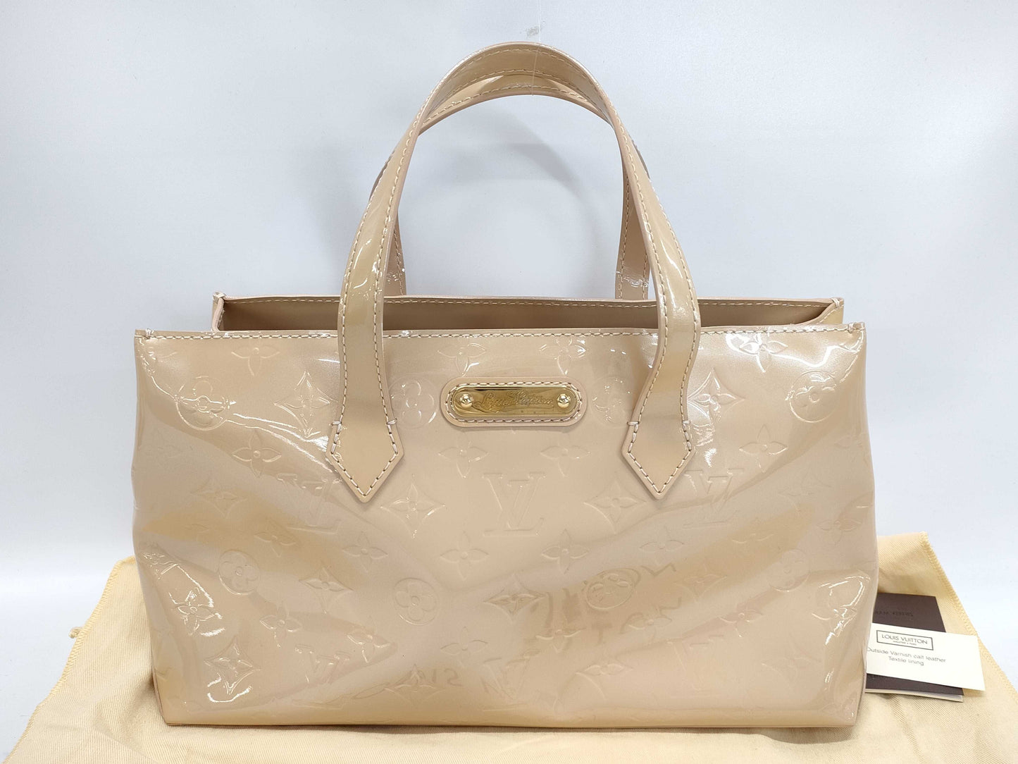 LOUIS VUITTON Vernis Wilshire PM Handbag