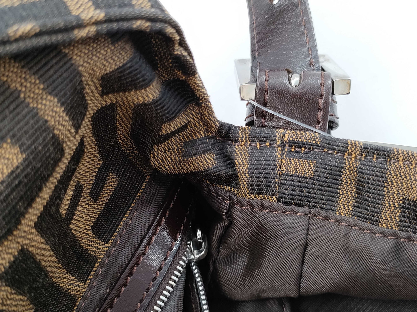FENDI Mamma Zucca Bucket Shoulder Bag