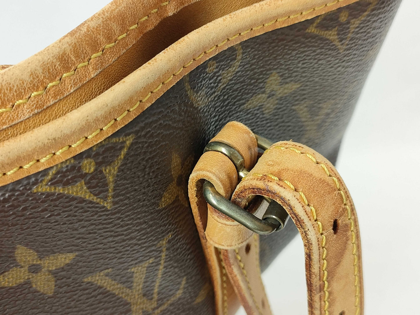 LOUIS VUITTON RFID Unverifiable, Serial Unverifiable, Monogram M42236/Baguette GM/Medium Junk/Undated Tote Bag