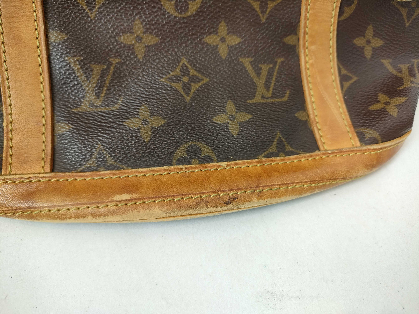 LOUIS VUITTON RFID Unverifiable, Serial Unverifiable, Monogram M42236/Baguette GM/Medium Junk/Undated Tote Bag