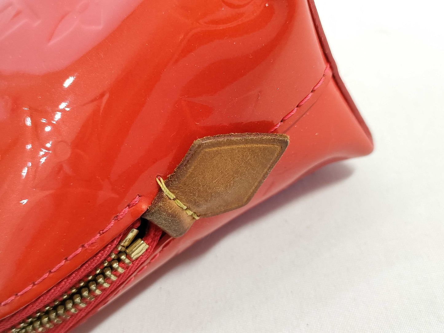 LOUIS VUITTON RFID verification not possible CA0192 Vernis M91496 Pochette Cosmetic Pouch