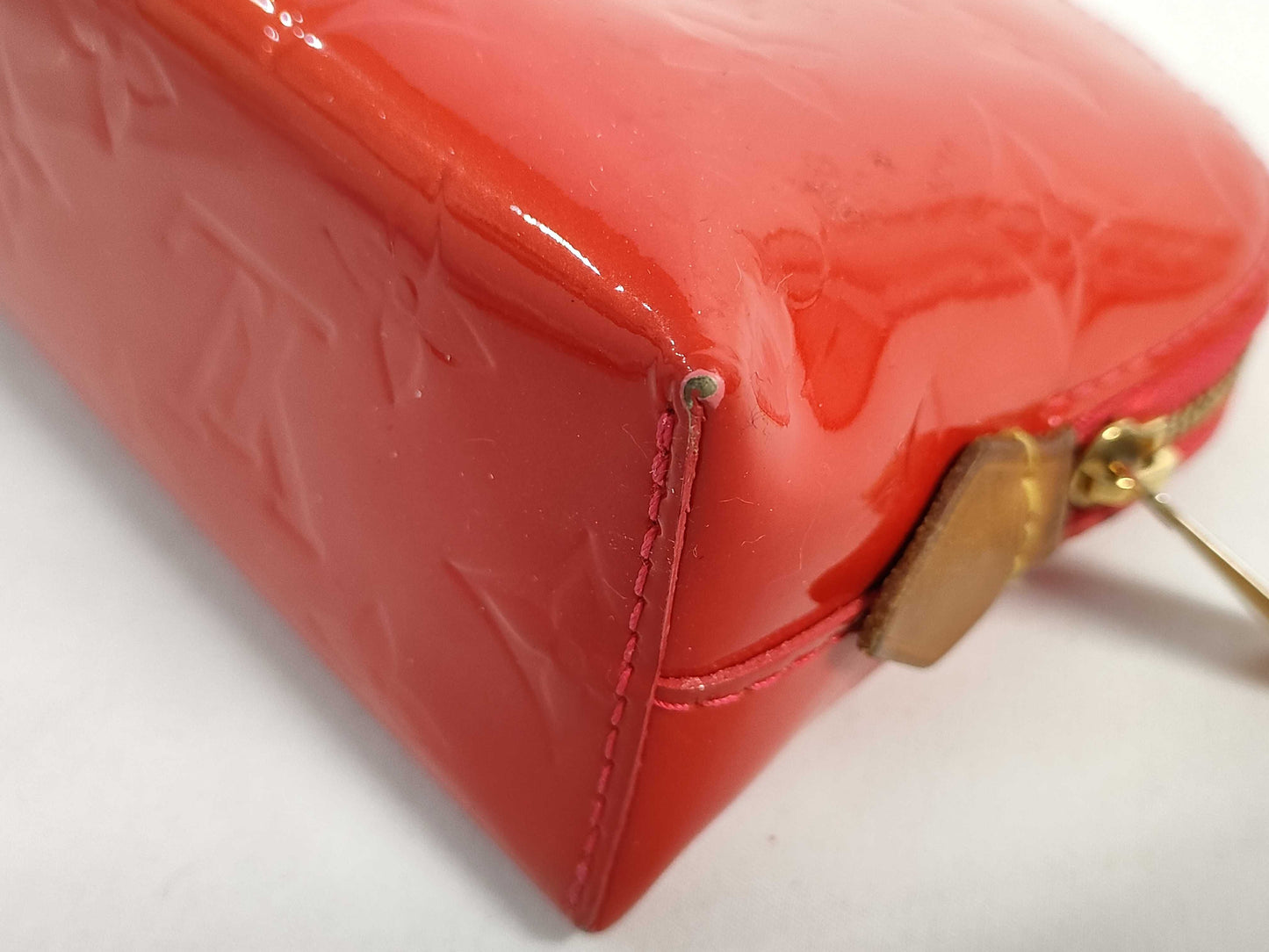 LOUIS VUITTON RFID verification not possible CA0192 Vernis M91496 Pochette Cosmetic Pouch