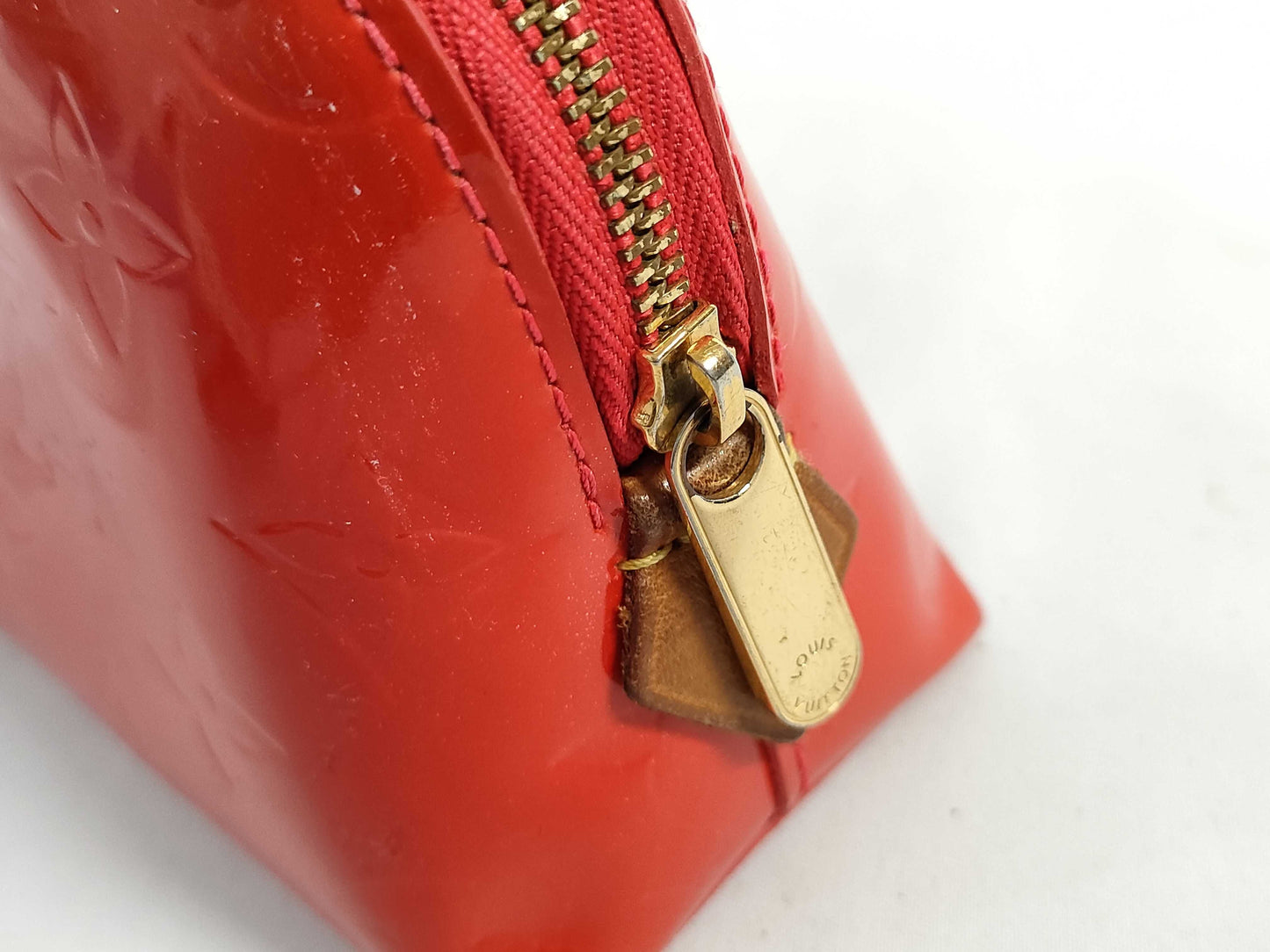 LOUIS VUITTON RFID verification not possible CA0192 Vernis M91496 Pochette Cosmetic Pouch