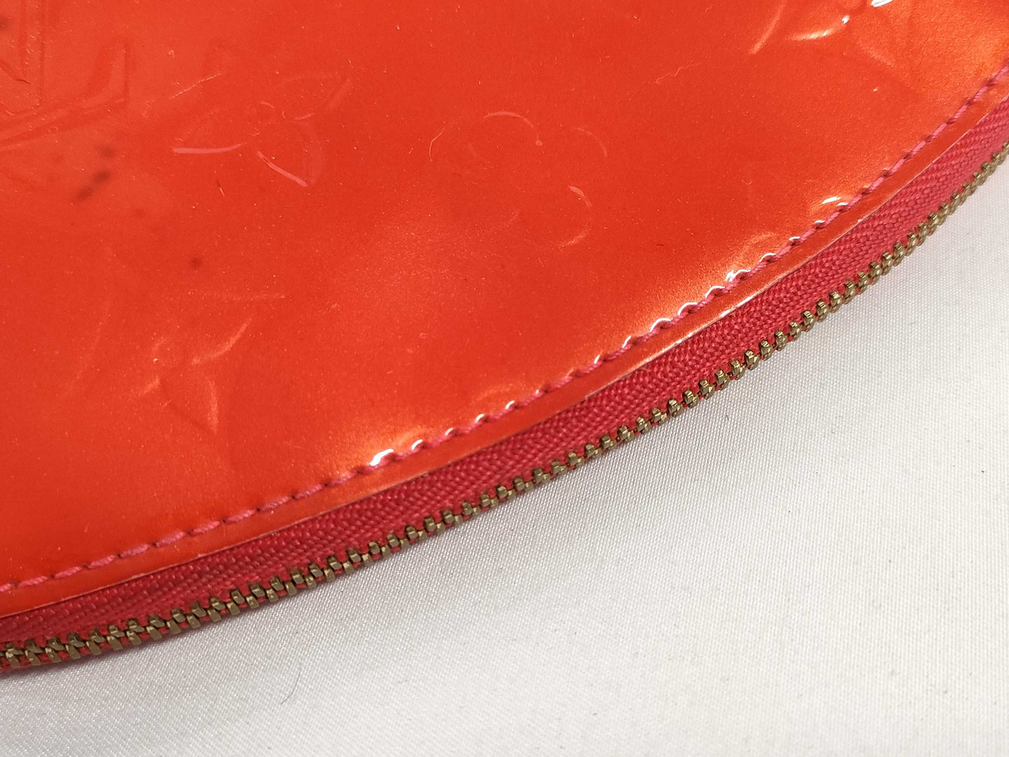 LOUIS VUITTON RFID verification not possible CA0192 Vernis M91496 Pochette Cosmetic Pouch