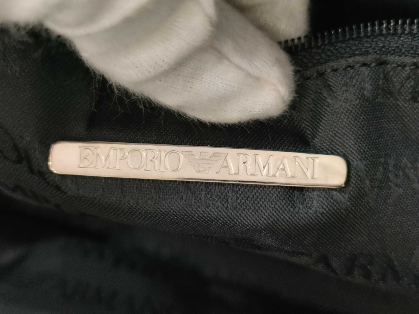 ARMANI Emporio Armani nylon hand shoulder bag