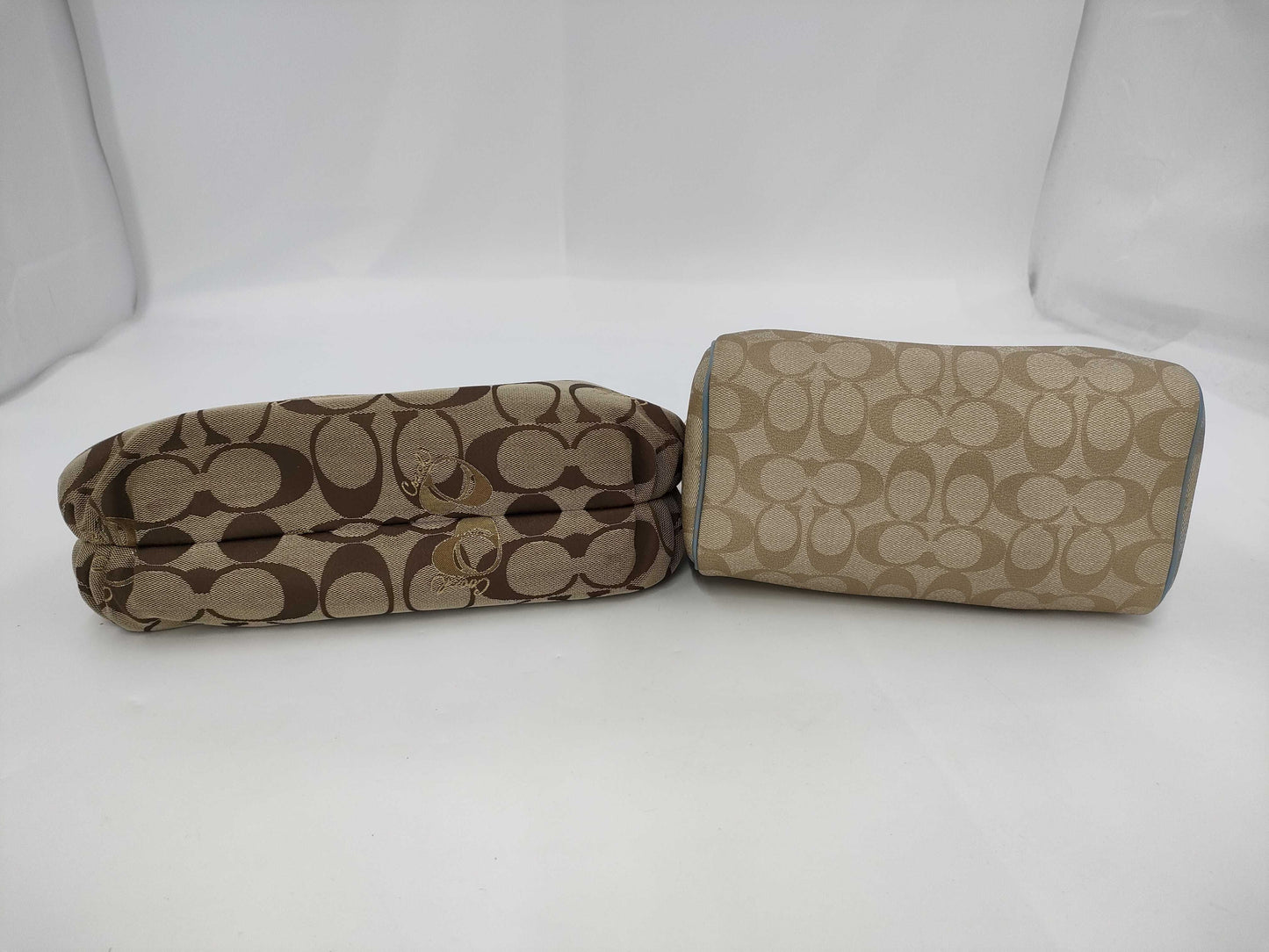 COACH Signature 18754 Canvas/F32203 Mini Boston 2-Way Handbag