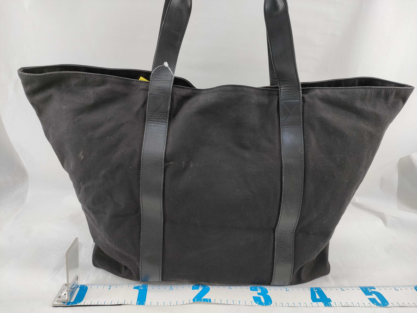 CELINE Canvas x Leather Tote Bag Tote Bag