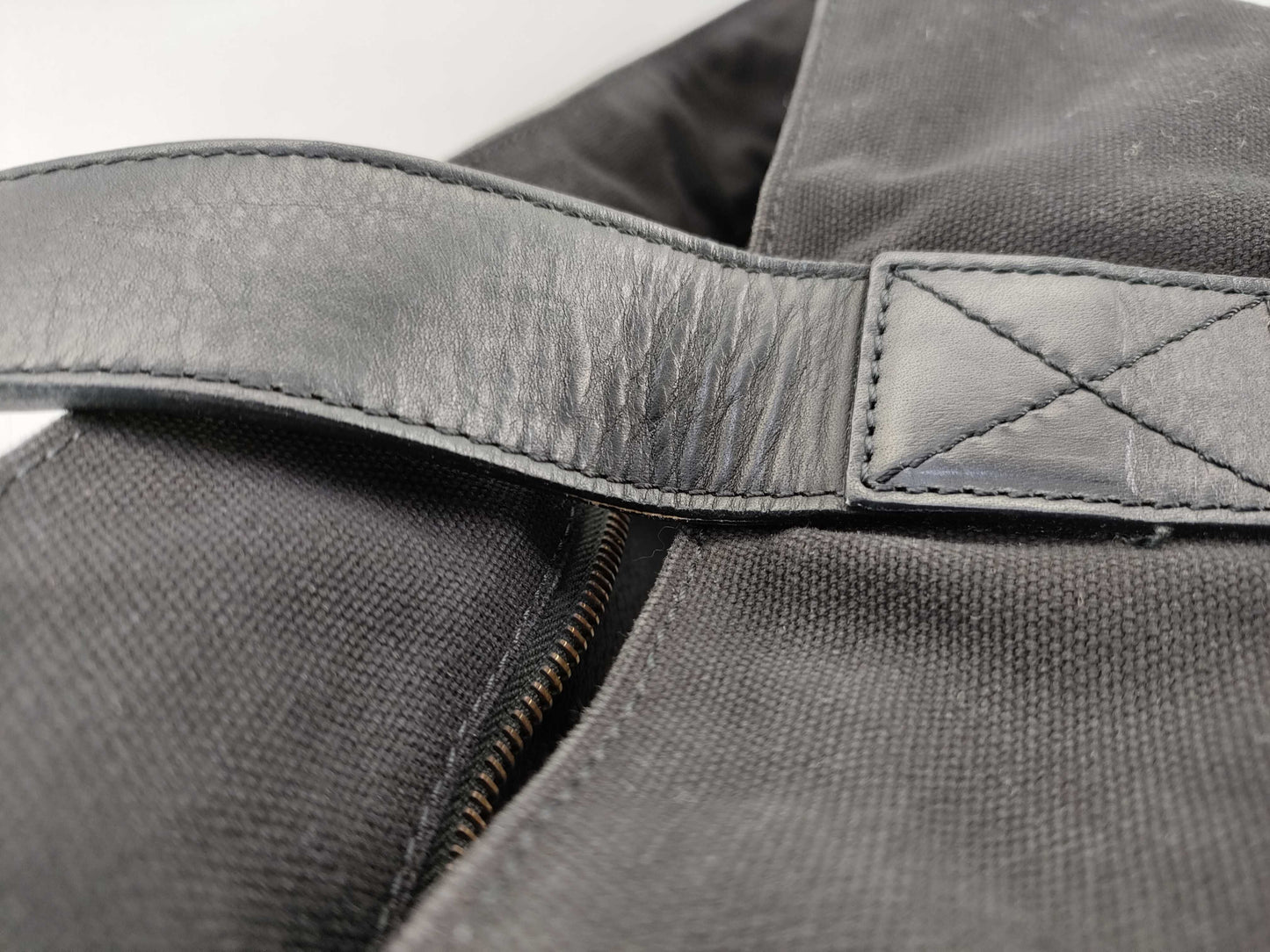 CELINE Canvas x Leather Tote Bag Tote Bag