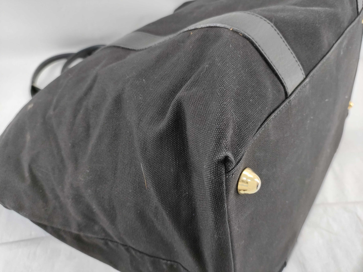 CELINE Canvas x Leather Tote Bag Tote Bag