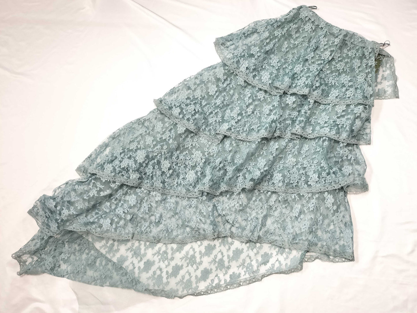 GUCCI 699241 Floral Lace Maxi Skirt with tags