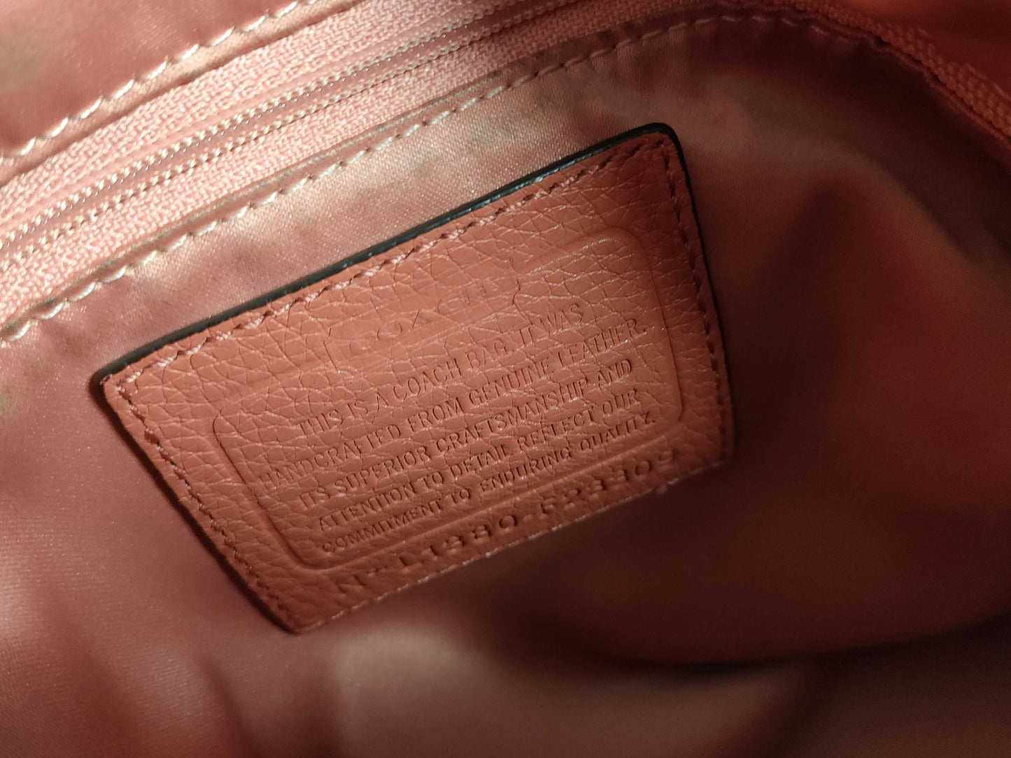 COACH One-Shoulder Shoulder Bag with USA Label