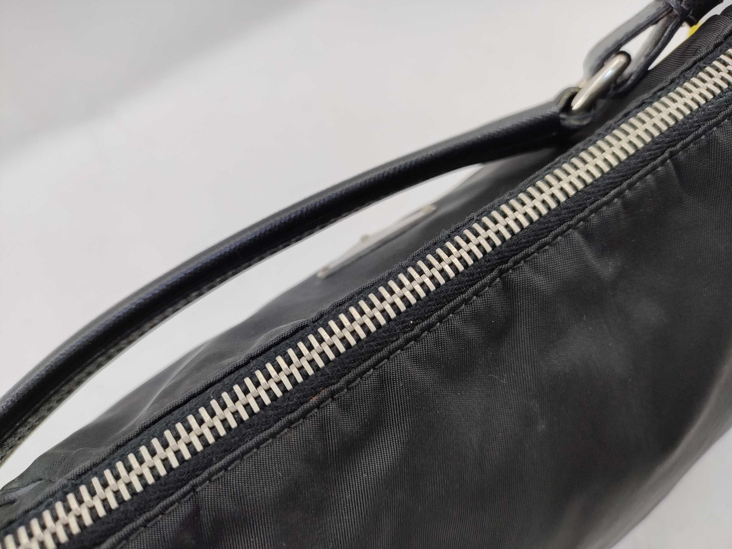 PRADA nylon one-shoulder black shoulder bag