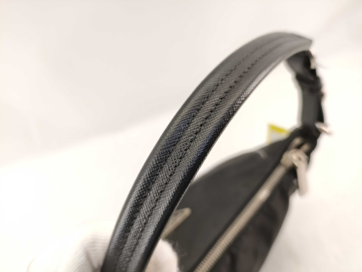 PRADA nylon one-shoulder black shoulder bag