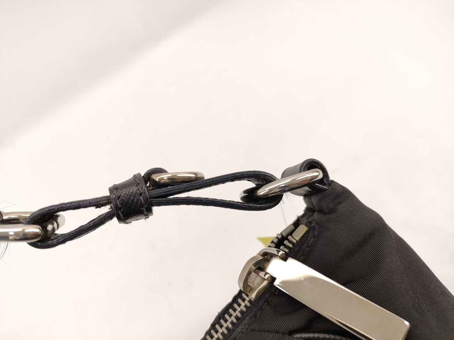 PRADA nylon one-shoulder black shoulder bag