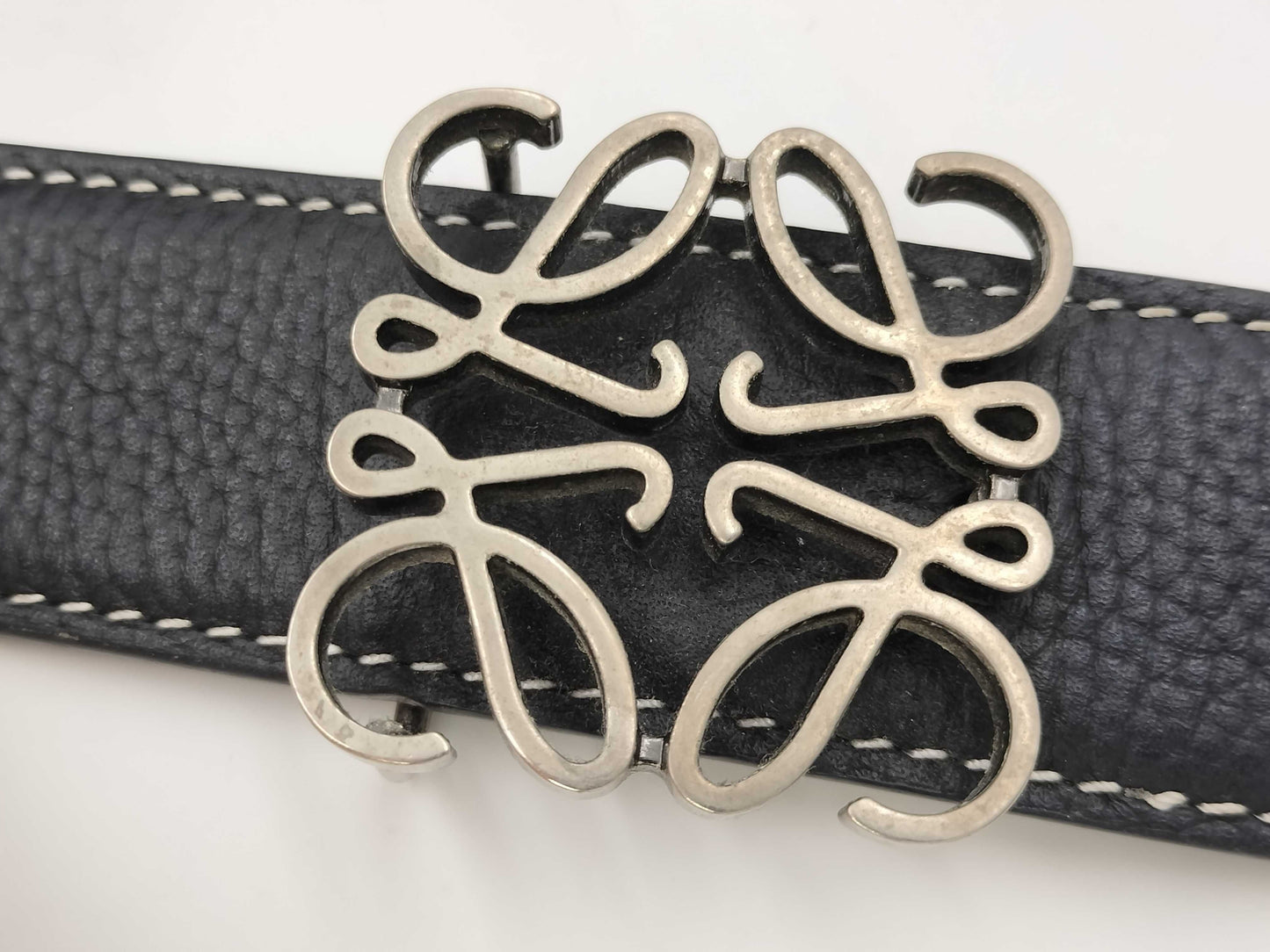 LOEWE Anagram Leather Belt 90/36 Belt