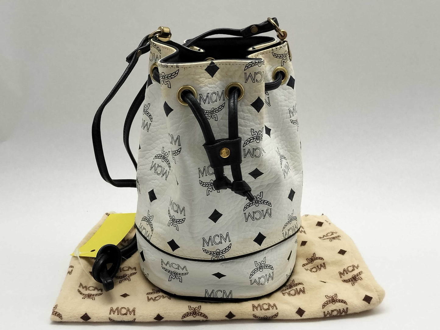 MCM Mini Drawstring Shoulder Bag