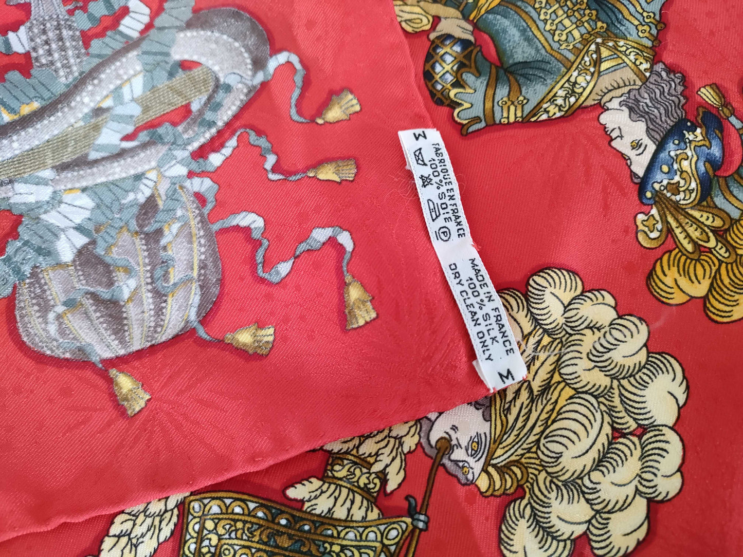 HERMES Carré 90 Sun King Celebration Other Accessories