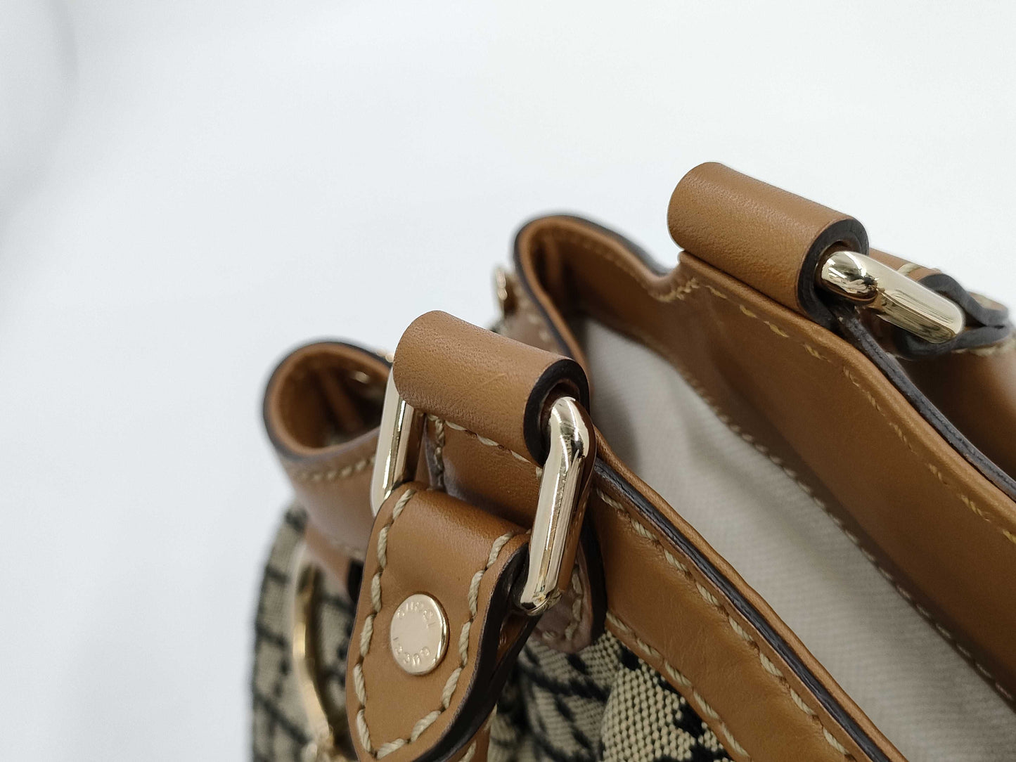 GUCCI GG Canvas 211944 Handbag Handbag