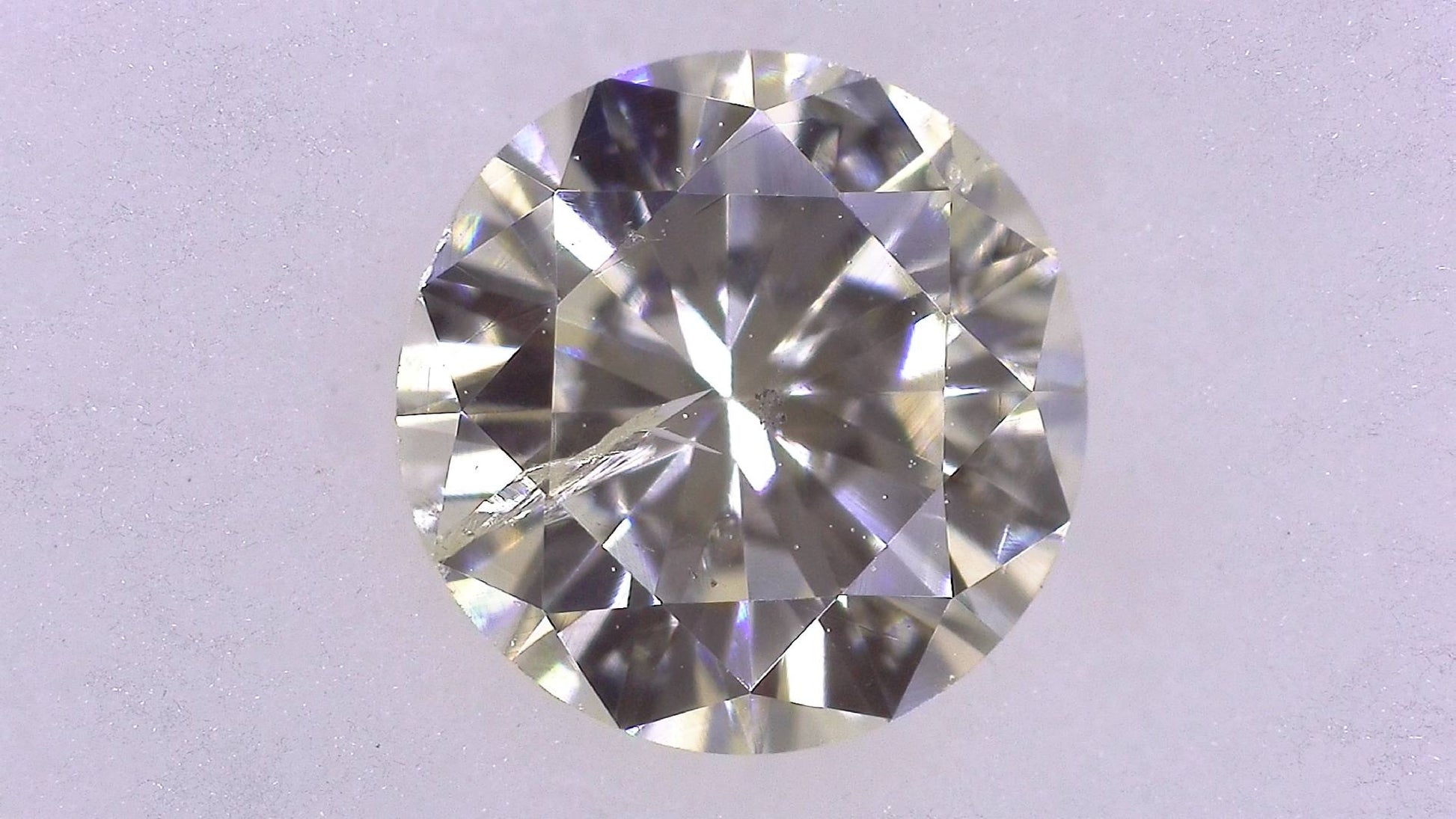 0.372ct J I-1 GOOD/GD/FR VERY STRONG BLUE NATURAL 4.57-4.66X2.81mm Diamond Loose