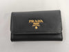 PRADA Saffiano 6-ring key case with chips