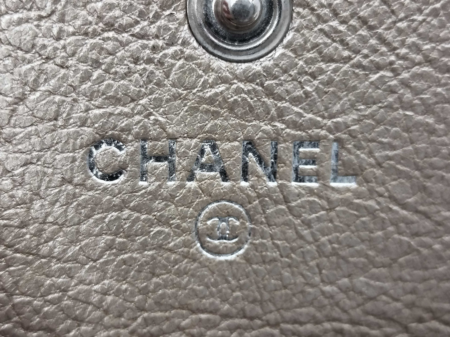 CHANEL Quilted Card Case with Key Ring, Card Case, Pass Case, Business Card Case