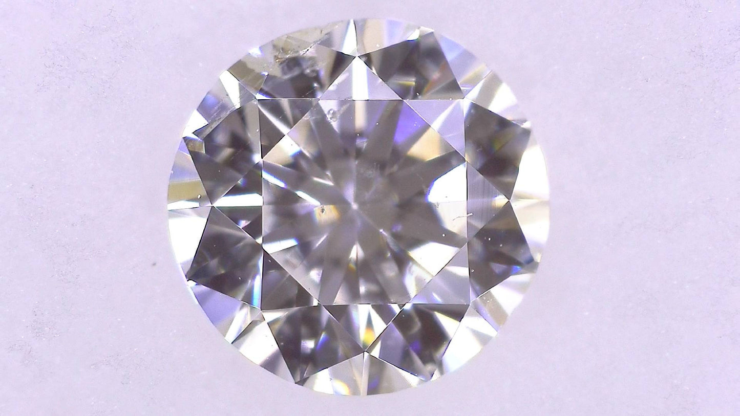 0.526ct H SI-2 FAIR/GD/GD NONE NATURAL 4.98-5.10X3.24mm Diamond Loose