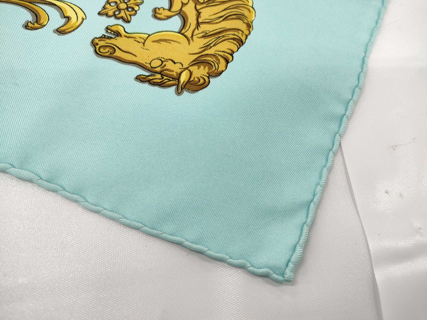 HERMES Carré LA PROMENADE DE LONGCHAMPS Scarf without tag