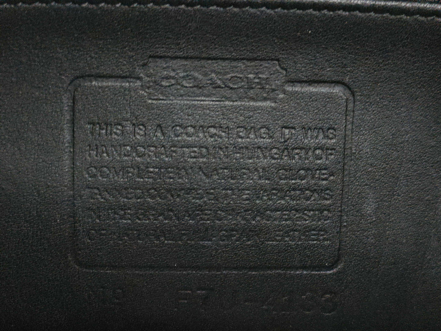 COACH 4133 Old Boat-Shaped Tote Handbag
