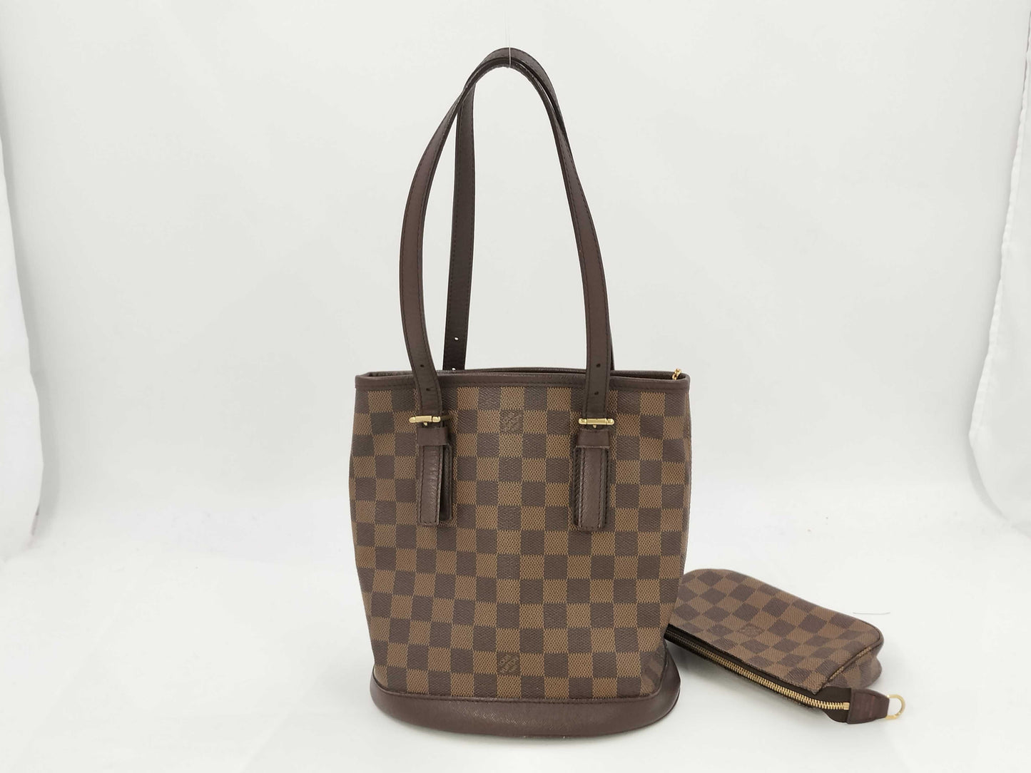 LOUIS VUITTON SP0024 Damier N42240 Mare Tote Bag with Pouch