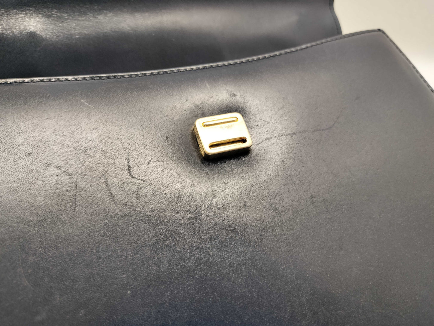 GIVENCHY Square Leather Handbag