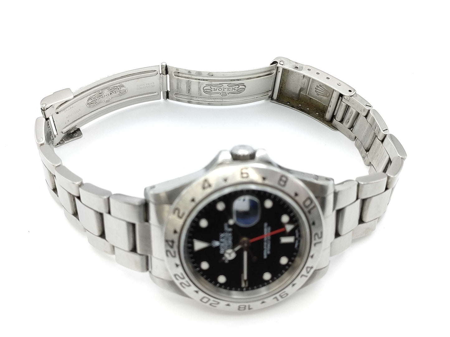 ROLEX 16570 A522093 Black Dial Men's Watch