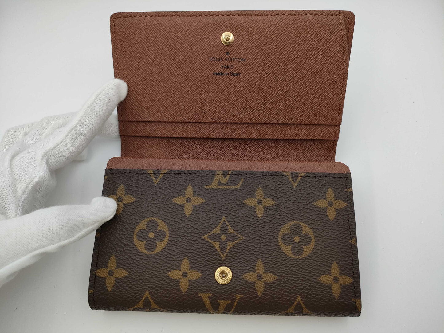 LOUIS VUITTON Monogram Porte Monnaie Wallet