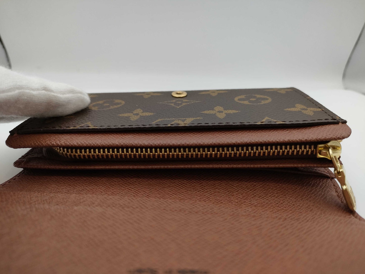 LOUIS VUITTON Monogram Porte Monnaie Wallet
