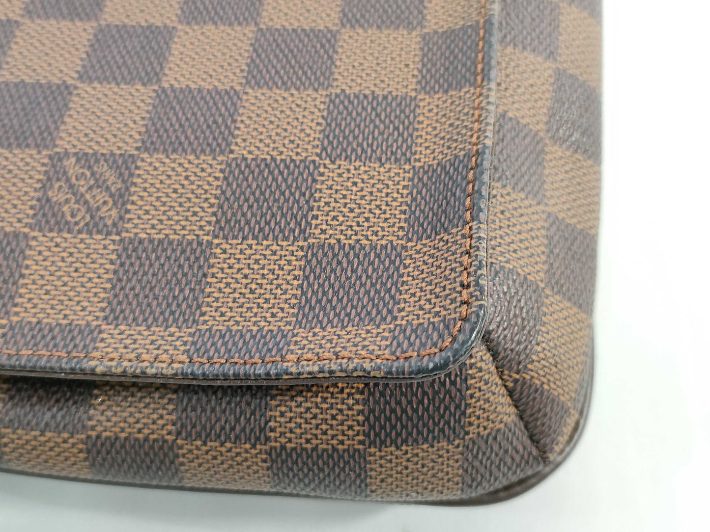 LOUIS VUITTON RFID Unverifiable LM1003 Damier Musette Tango Shoulder Bag