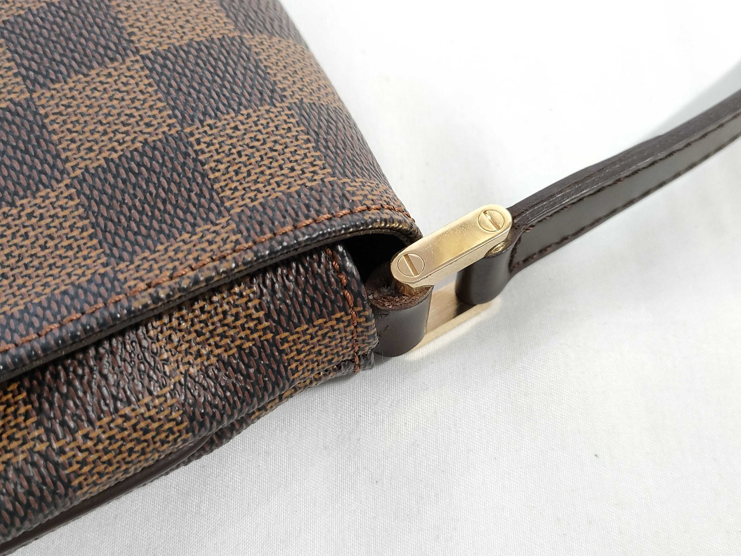 LOUIS VUITTON RFID Unverifiable LM1003 Damier Musette Tango Shoulder Bag