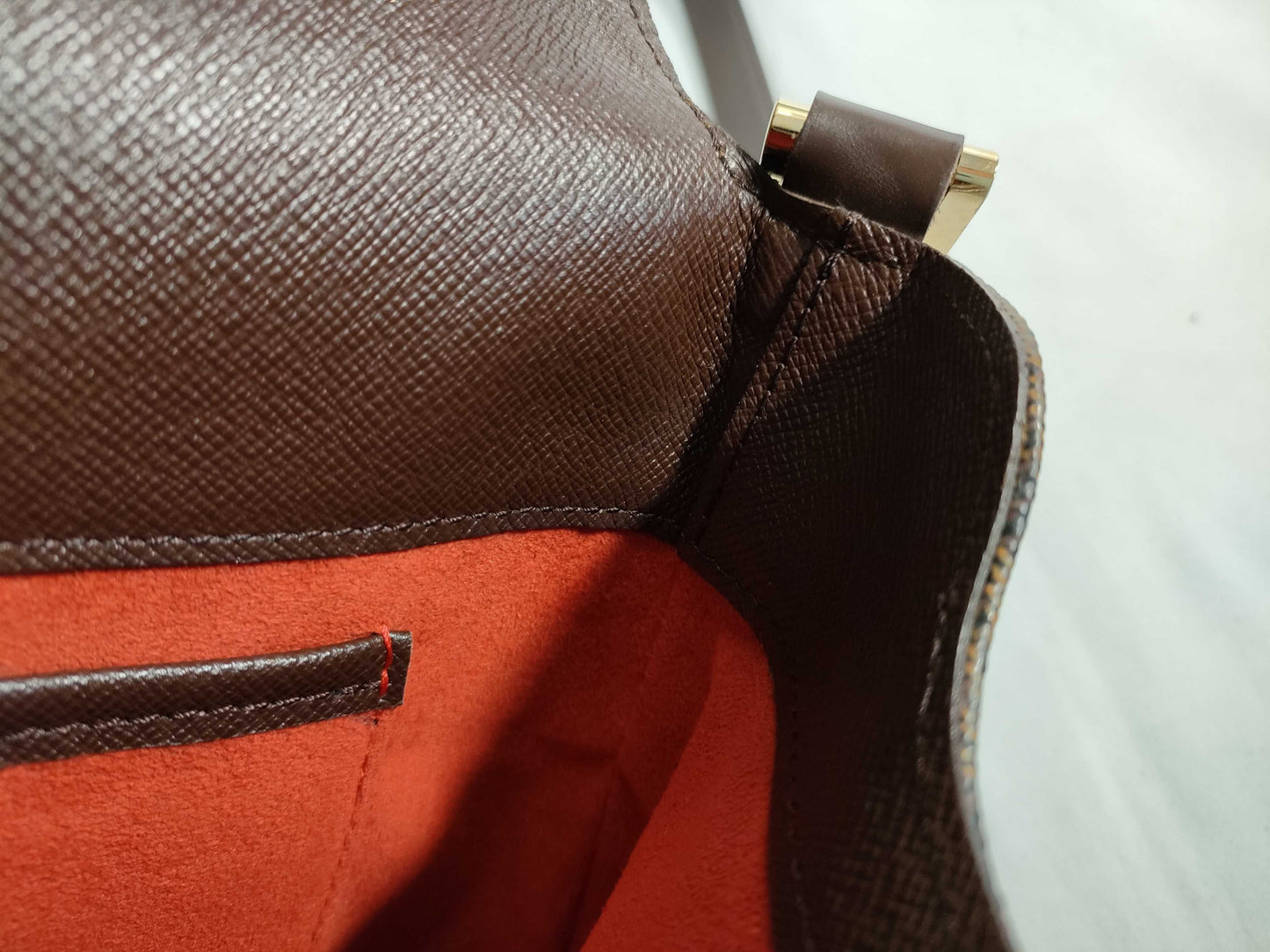 LOUIS VUITTON RFID Unverifiable LM1003 Damier Musette Tango Shoulder Bag